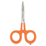  Scissor Clamp - 5 Inches - Orange Rubber