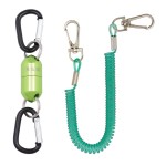 Magnetic Tool Keeper w/Bungee and Carabiners