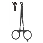  Black - Scissor Clamp - 6 Inches