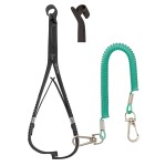  Black - Mitten Scissor Clamp - 6 Inches