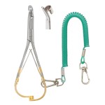  Gold Handles - Mitten Scissor Clamp - 5 Inches 